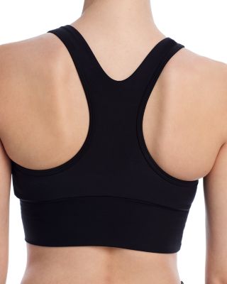 Shirred Racerback Sports Bra - Exclusive