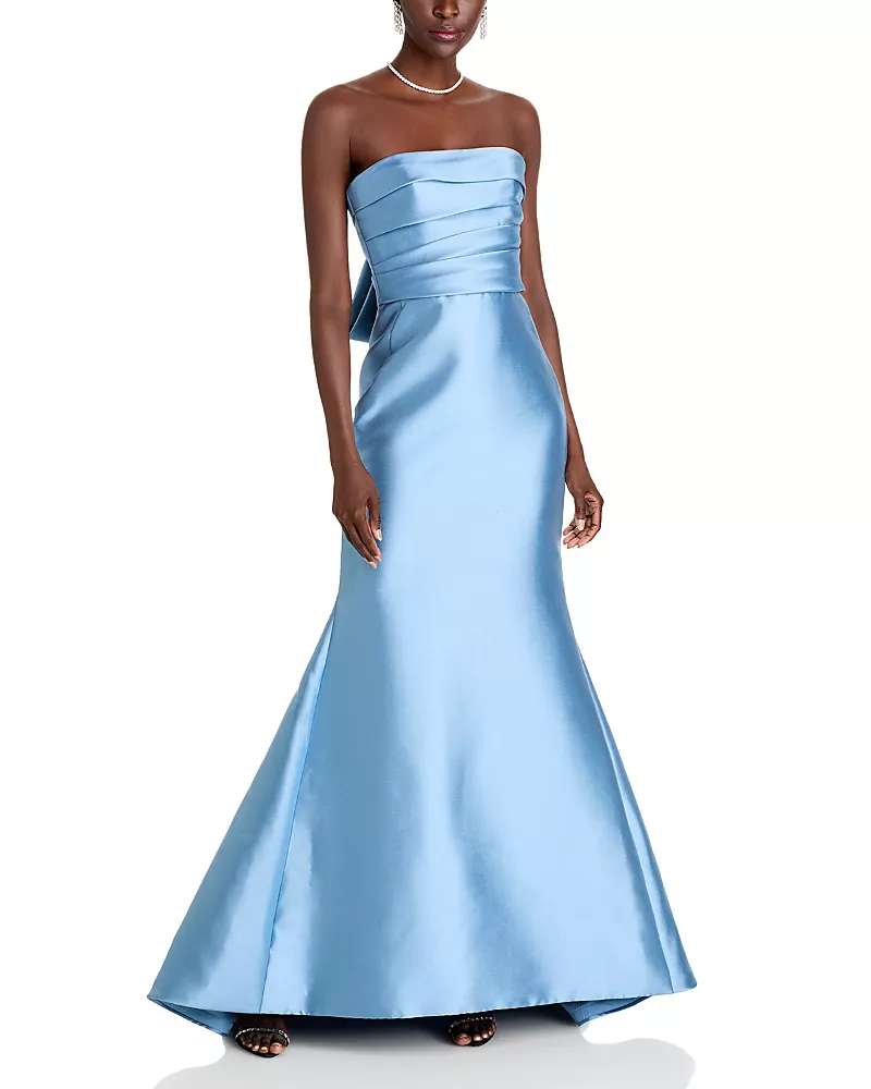 Amsale Strapless Gown