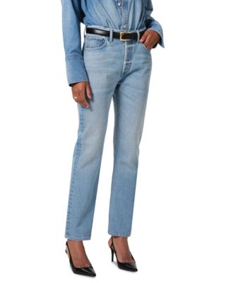 Blaine High Rise Straight Leg Jeans in Gemini