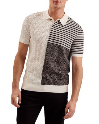 Ted Baker - Multi Stitch Short Sleeve Polo Shirt