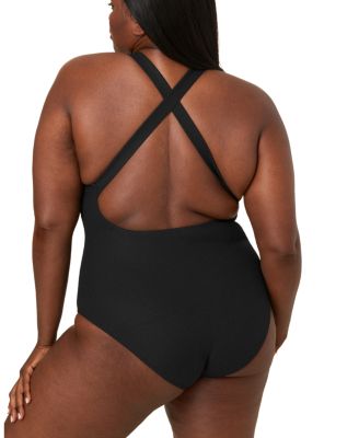 Women's Plus Size Tulum Crossback One Piece Swimsuit