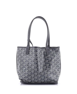 Pre-Owned Goyard - Mini Anjou Reversible Tote Coated Canvas
