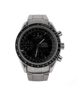 Pre-Owned Omega - Speedmaster Day-Date Chronograph Automatic Watch in Stainless Steel 40mm