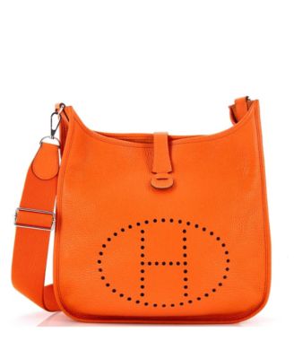 Pre-Owned HERMES Gm Evelyne Bag Gen Iii Clemence