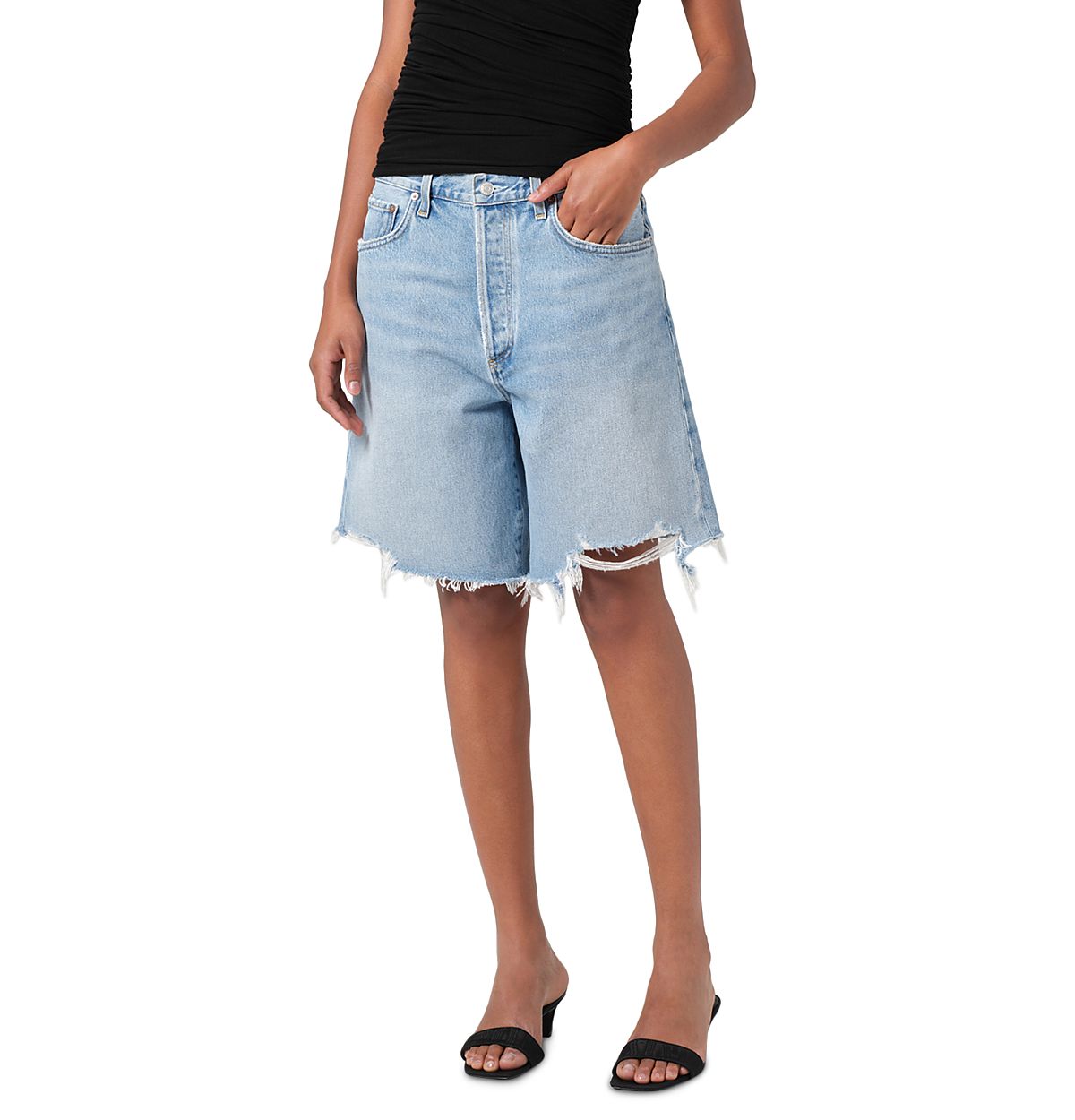Agolde Indra Denim Shorts