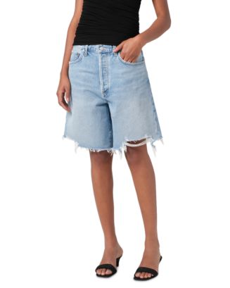 AGOLDE Indra Denim Shorts | Bloomingdale's