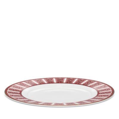 Arcadia Red Dessert Plates, Set of 2