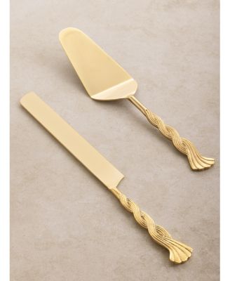 Santiago Cake Servers, Set of 2