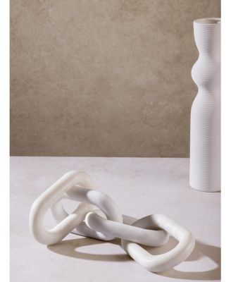 Eternity White Marble Links Decorative Chain