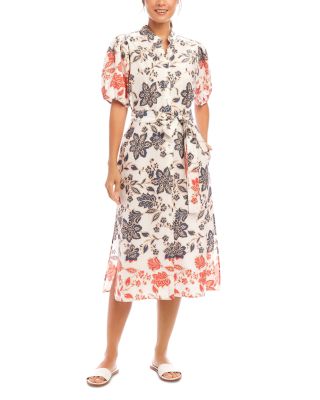 Karen Kane - Puff Sleeve Shirtdress