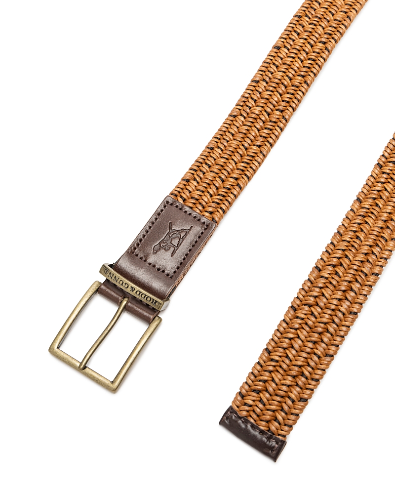 Rodd & Gunn Shore Stretch Belt In Light Cognac
