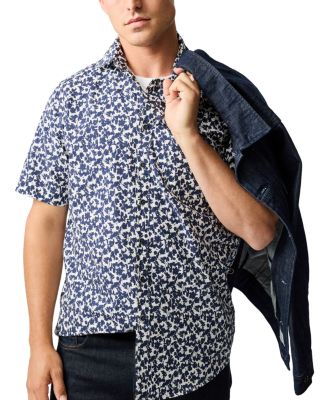 Jameison Bay Printed Button Front Shirt