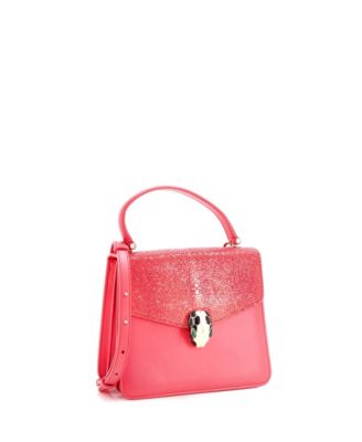 Small Serpenti Forever Top Handle Bag Leather and Stingray