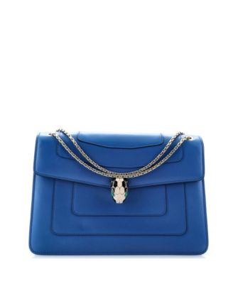 Pre-Owned Bvlgari - Medium Serpenti Forever Square Shoulder Bag Leather