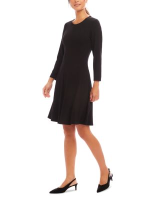 Three Quarter Sleeve Jersey Dress