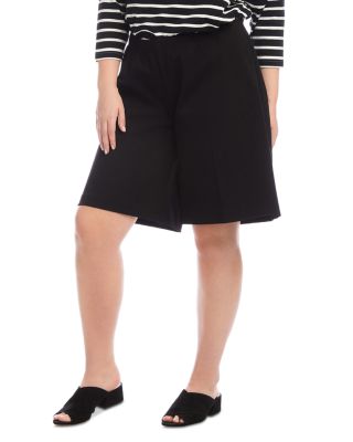 Plus Size A Line Shorts