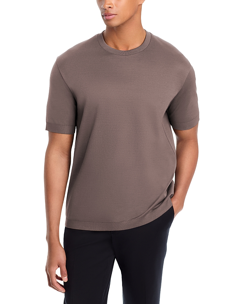 Herno Double Layered Short Sleeve Knit Tee