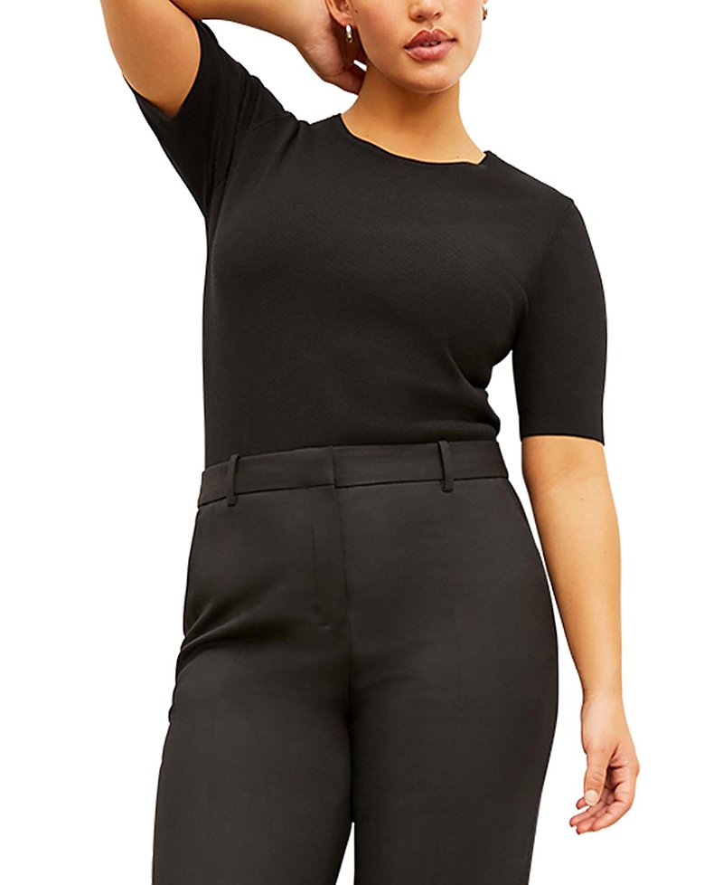 M.m.lafleur Choe Top In Black