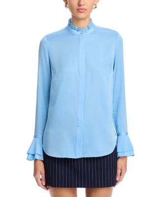 The Adair Silk Blend Blouse 