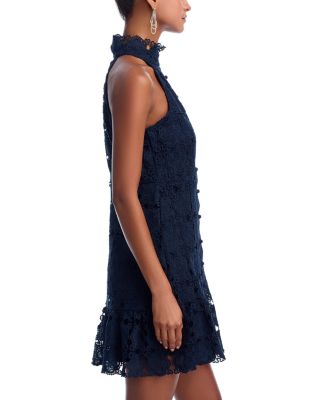 Lace Mini Shirt Dress - Exclusive