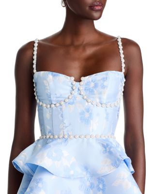 Luciana Embellished Mini Dress