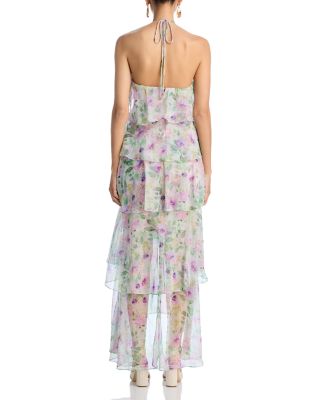 Mirabelle Tiered Halter Dress