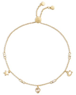 Signature Mixed Charm Slider Bracelet
