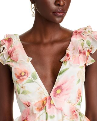  Ruffle Maxi Dress - Exclusive 