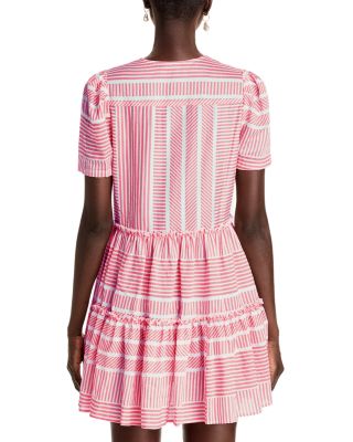 V Neck Mini Dress - Exclusive 