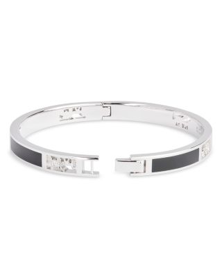 Signature Horse & Carriage Cut Out Bangle Bracelet