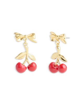 COACH - Cherry Cluster Drop Earrings