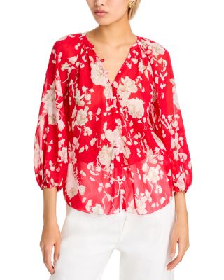 L'AGENCE - Teagan Dolman Sleeve Blouse