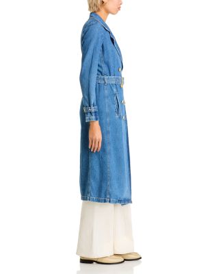 Bradley Denim Trench Coat
