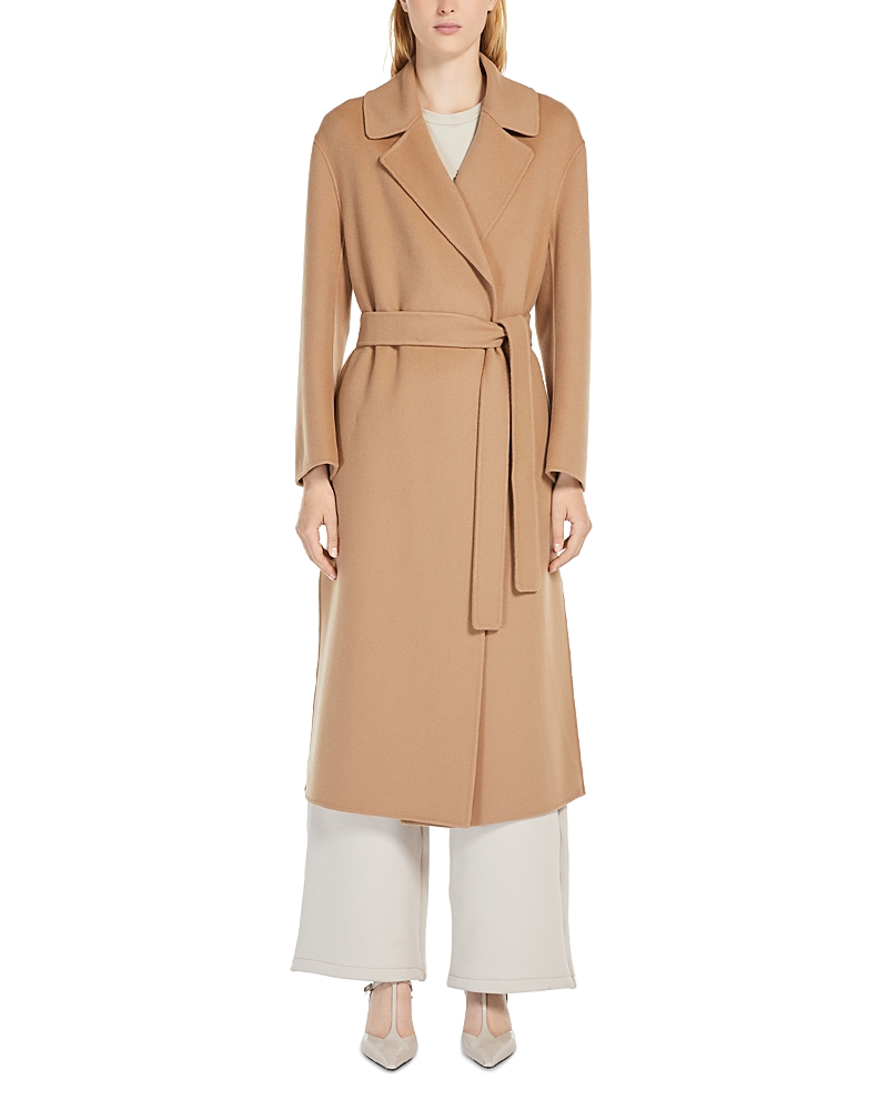 MAX MARA LIVIA WOOL BELTED COAT
