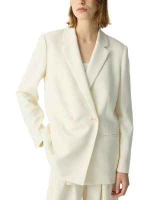 Theory - Relaxed Fit Double Breasted Jacket