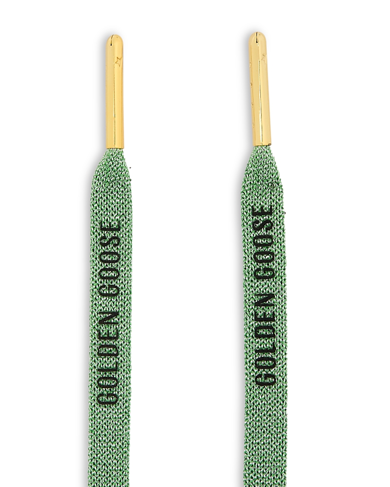 Golden Goose Unisex Shoe Laces Kit In Green