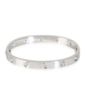 Pre-Owned Cartier Love 18k White Gold Bracelet