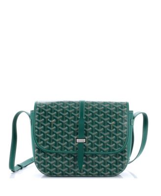 Pre-Owned Goyard - MM Belvedere II Messenger Bag Coated Canvas
