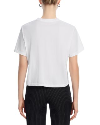 Haley Crop Boxy Tee- Exclusive
