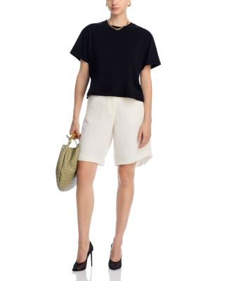 Haley Crop Boxy Tee- Exclusive