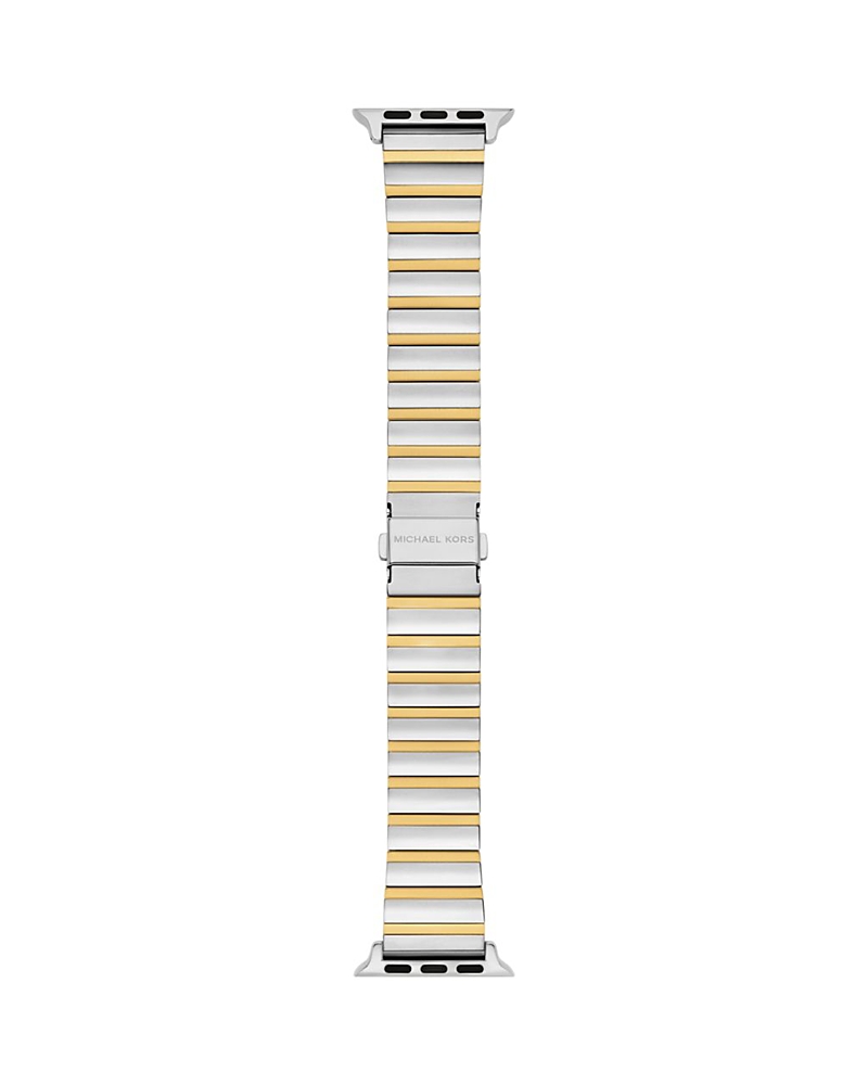 Michael Kors Two-tone Stainless Steel Band For Apple Watch, 38-45mm In Two Tone