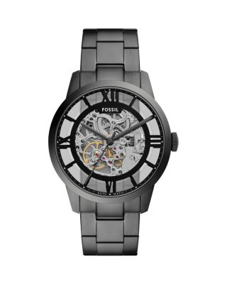 Townsman Automatic Smoke Stainless Steel Watch, 44mm