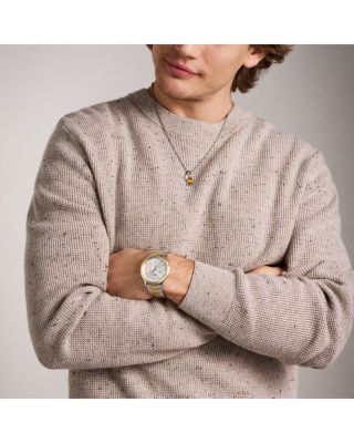 Neutra Chronograph Two Tone Stainless Steel Watch, 44mm