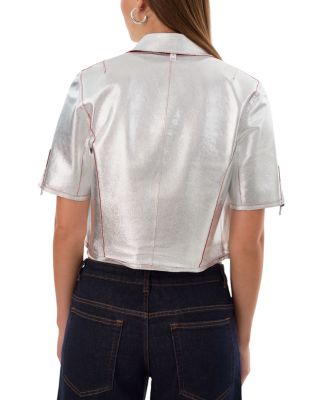 Sevana Reversible Leather Jacket