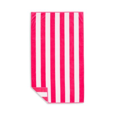 Striped Woven Beach Towel - Exclusive