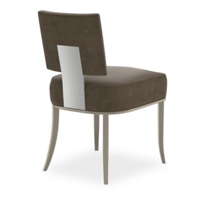 Reserved Seating Side Chair - Dark Brown