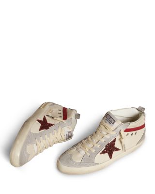 Unisex Mid Star Lace Up Sneakers