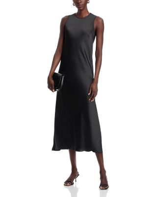 Satin Sleeveless Dress