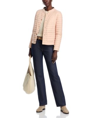 Matte to Shiny Reversible Puffer Coat