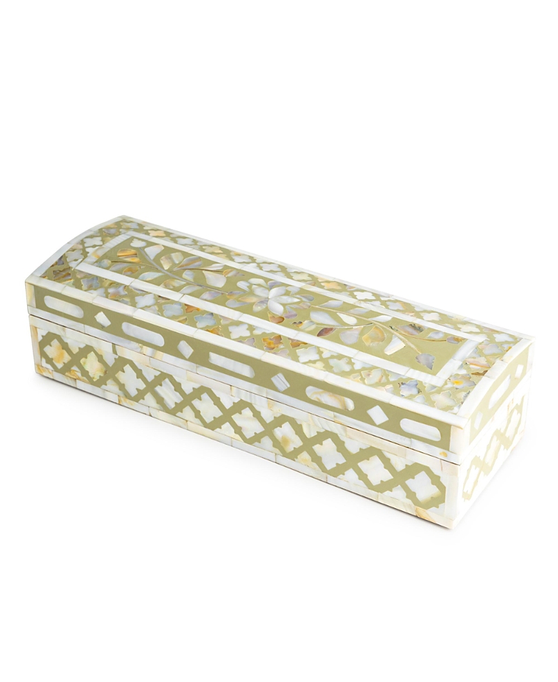 Gauri Kohli Jodhpur Mother of Pearl Decorative Box, 12